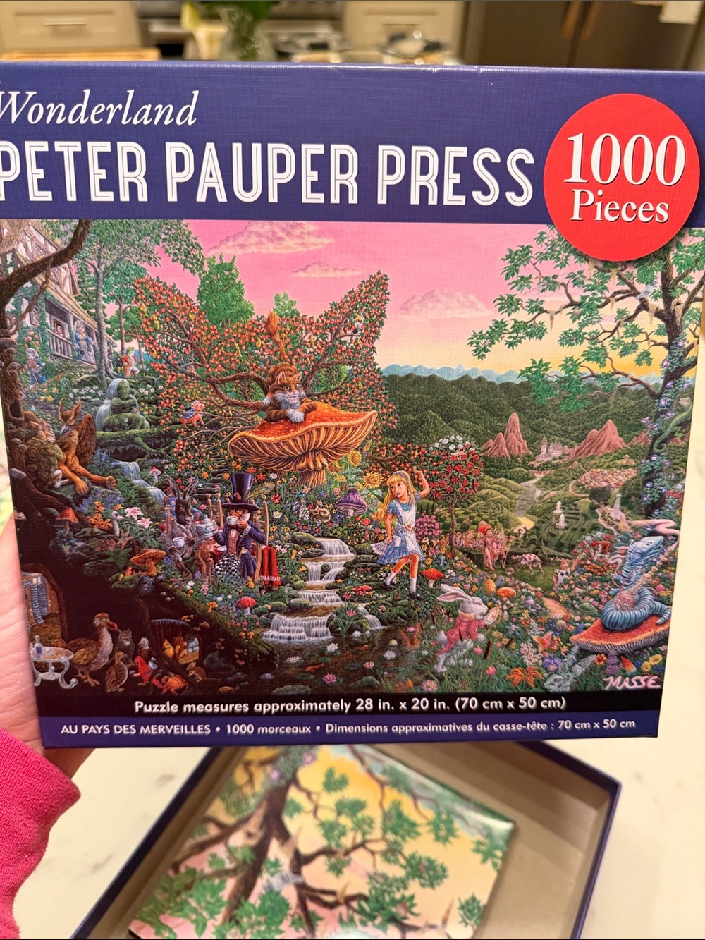 Wonderland Peter Pauper Press 1000-Piece Puzzle - Multicolor